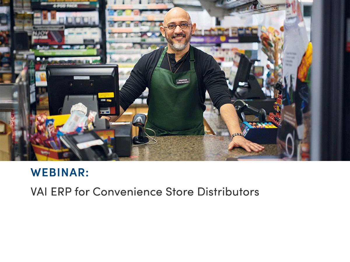 VAI ERP for Convenience Store Distributors 