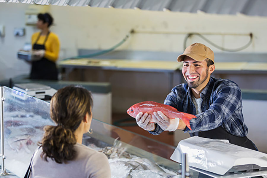 Fish Market Red Snapper