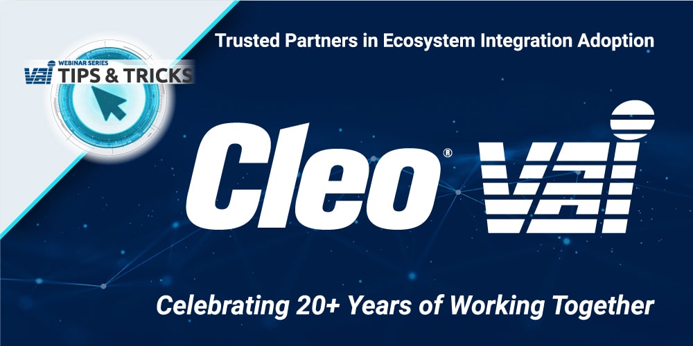 Take Control of Your EDI with Cleo Integrated to VAI ERP