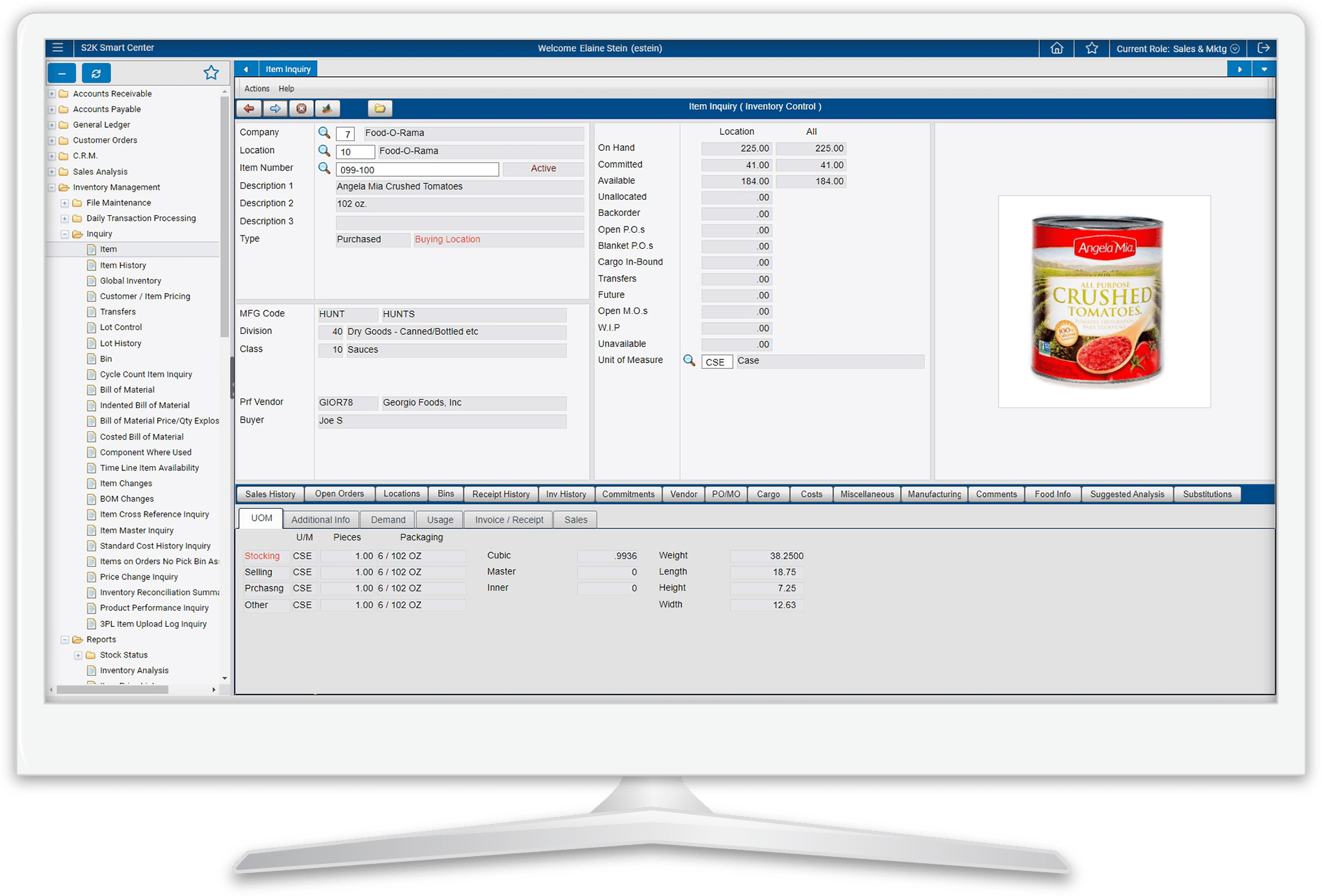 S2K Distribution Software